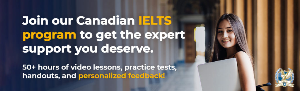 Canadian IELTS study guide