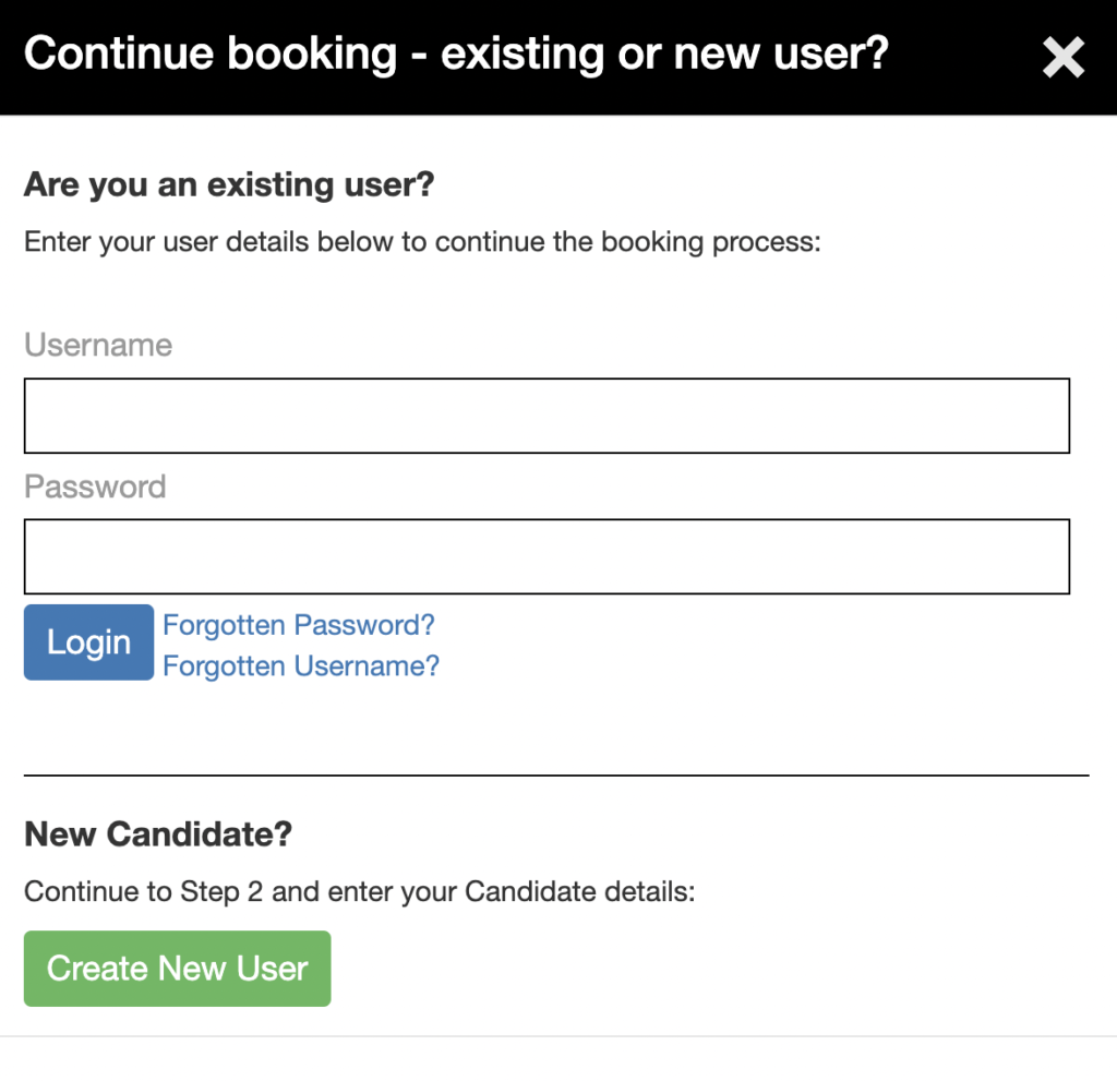 IDP IELTS create an account